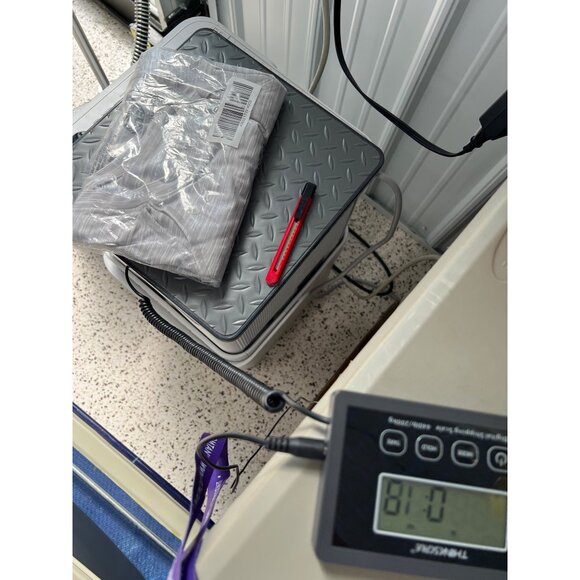 Zuda Spacedye Knit Tank with Seaming Detail Womens 3X Gray Polyester Blend NEW - Picture 3 of 8